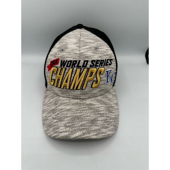 NEW ERA MLB KC 2015 World Series Champs Baseball Hat OSFM - Picture 2 of 8